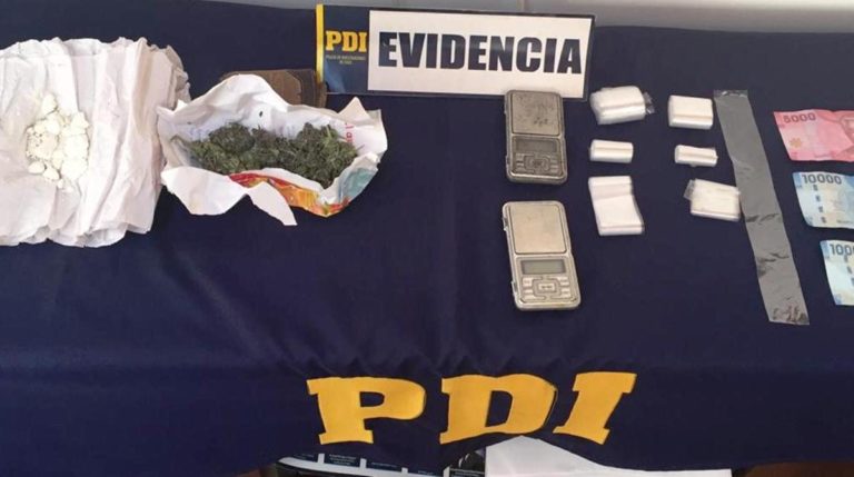Detenidos primos que vendían droga en Pichilemu