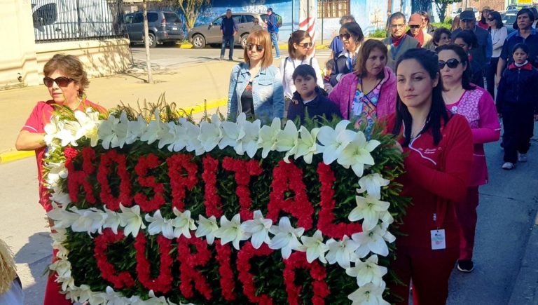 Hospital de Curicó realizó tradicional romería para recordar a quienes ya partieron