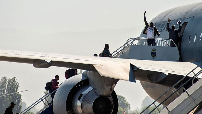 Avión del plan de retorno a Haití traerá a chilenos desde Venezuela