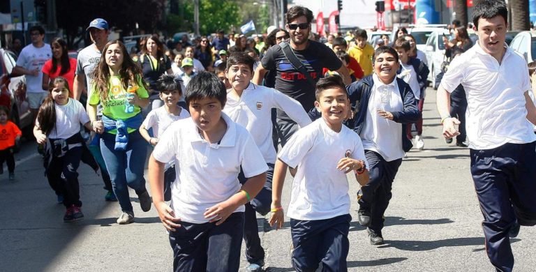 Masiva participación en “Corre-Camina” por la inclusión