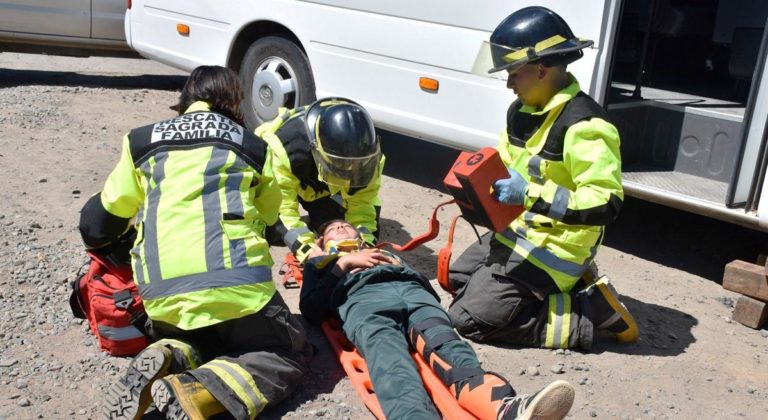 Supuesto accidente con alumnos lesionados llamó la atención en Sagrada Familia