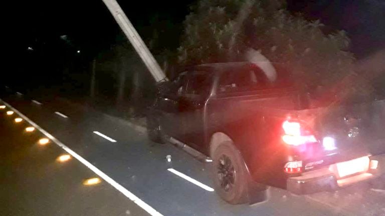 Violento accidente en camino a Zapallar