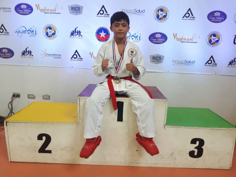 Karateca maulino se quedó con el Open de San Francisco de Mostazal y va por clasificación a Sudamericano