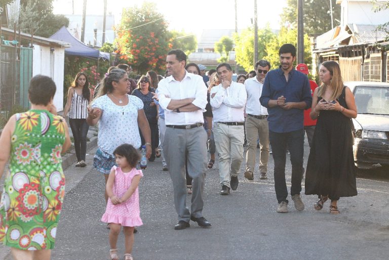 Inician programa de recuperación de barrios en sector surponiente de Curicó