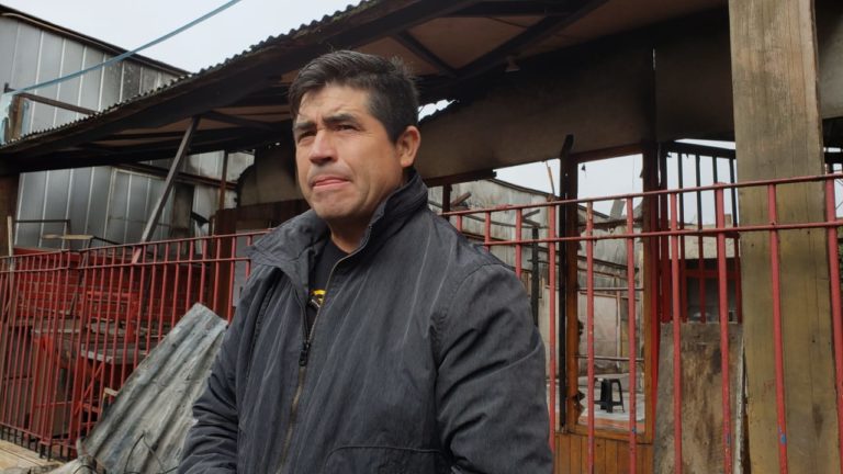 Emprendedor afectado por  incendio de Maipú manifestó que no necesita “mendigar”
