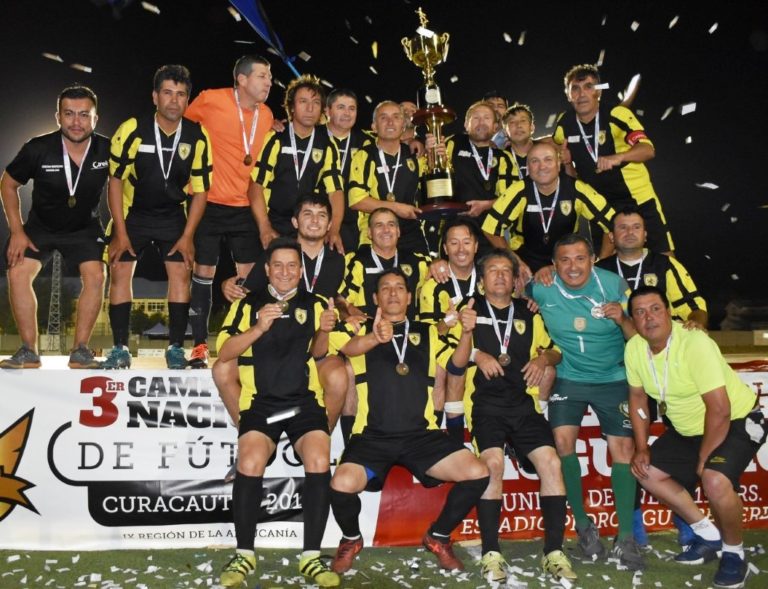 Nacional La Higuerilla se consagró campeón supersenior 45 en Curacautín