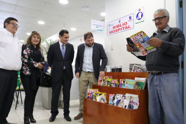 Centro Referencial de Salud contará con punto de lectura en sala de espera