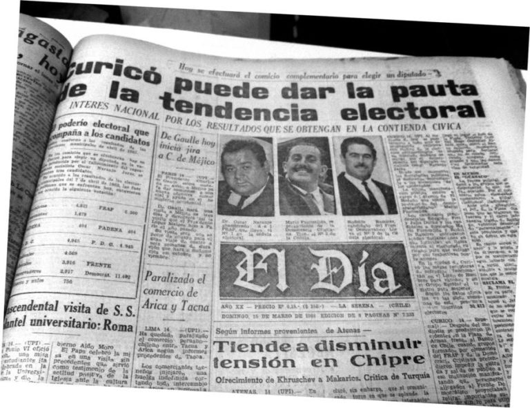 A 55 años del “Naranjazo”: La elección en Curicó que cambió el panorama político en Chile