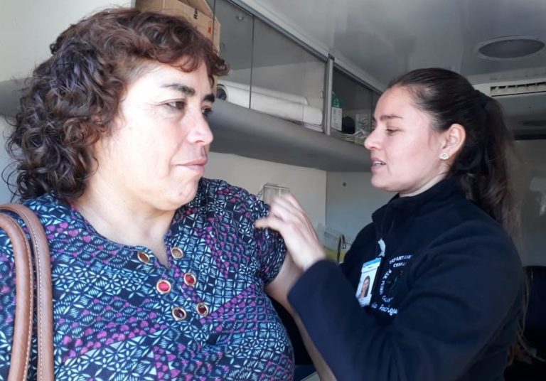 Romeral desarrolla proceso de vacunación contra la influenza y el sarampión