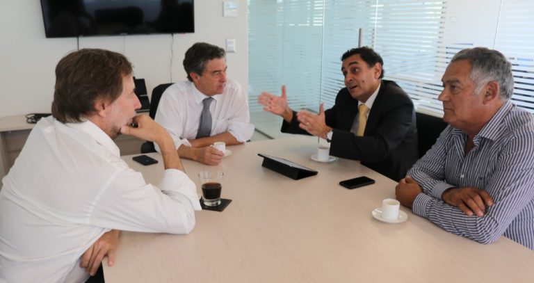 Autoridades se reunieron en mesa de trabajo con Empresa de los Ferrocarriles del Estado