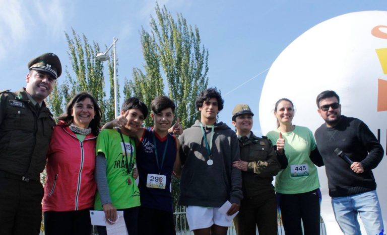 Con éxito se realizó la Corrida “92° Aniversario de Carabineros de Chile” en Curicó