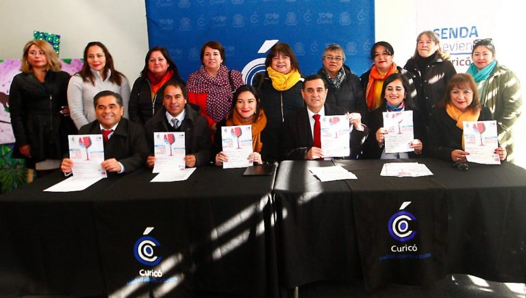 Municipio lanzó fondo concursable del Senda “Curicó cuida sus límites”