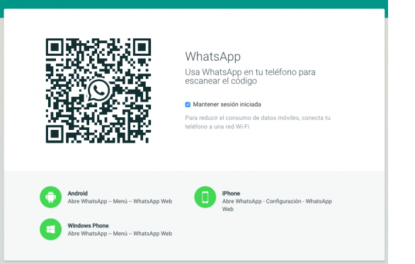 Expertos alertan de secuestro de cuentas de WhatsApp a través del código QR en su versión web