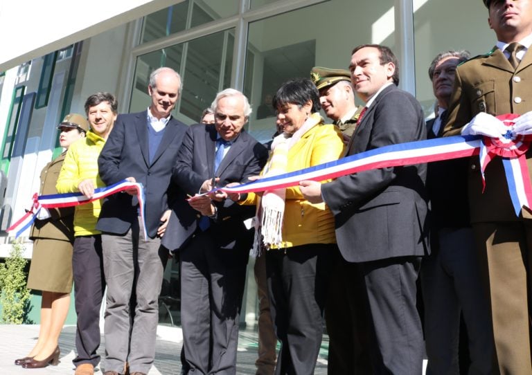Ministro del Interior inauguró Comisaría de Teno y anunció medidas de seguridad para la comuna