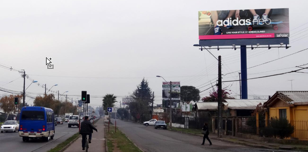 Comenzaron los desvíos en Curicó por obras del Eje Vial Freire-Alessandri