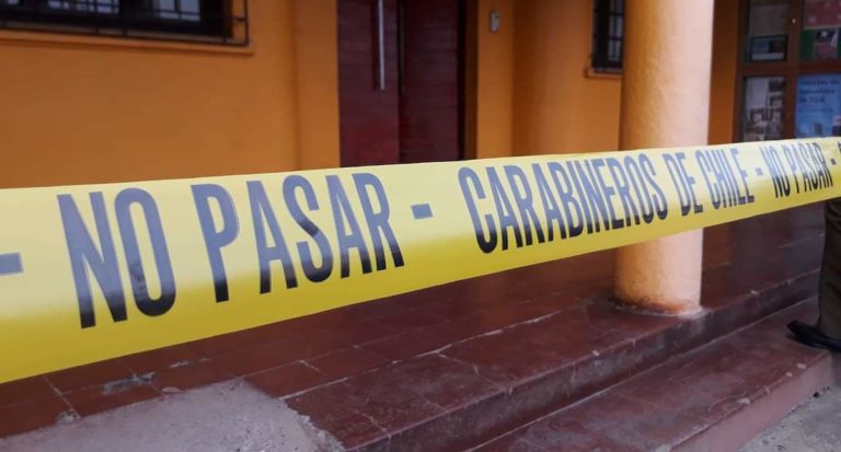 Delincuentes entraron a robar a la Municipalidad de Licantén