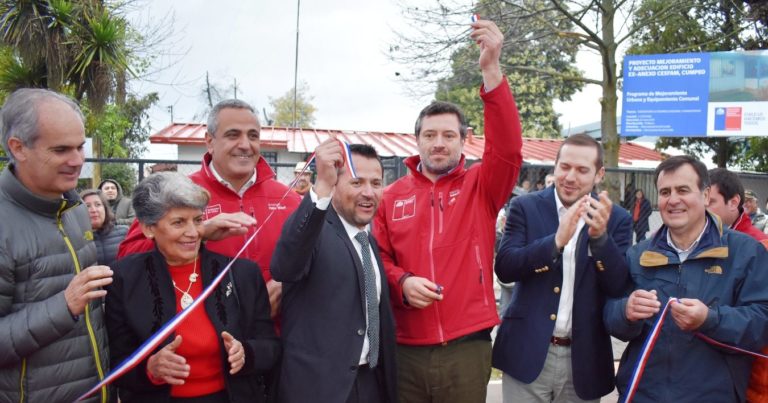 Ministro Sichel inauguró Centro Diurno Comunitario en Río Claro