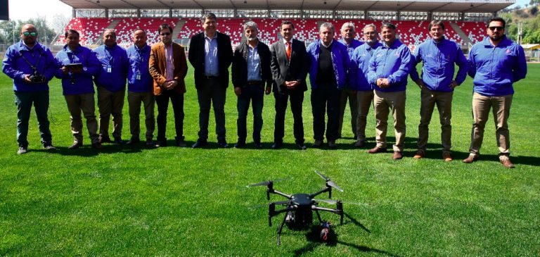 Dron apoyará seguridad en partido ente Curicó Unido y UC
