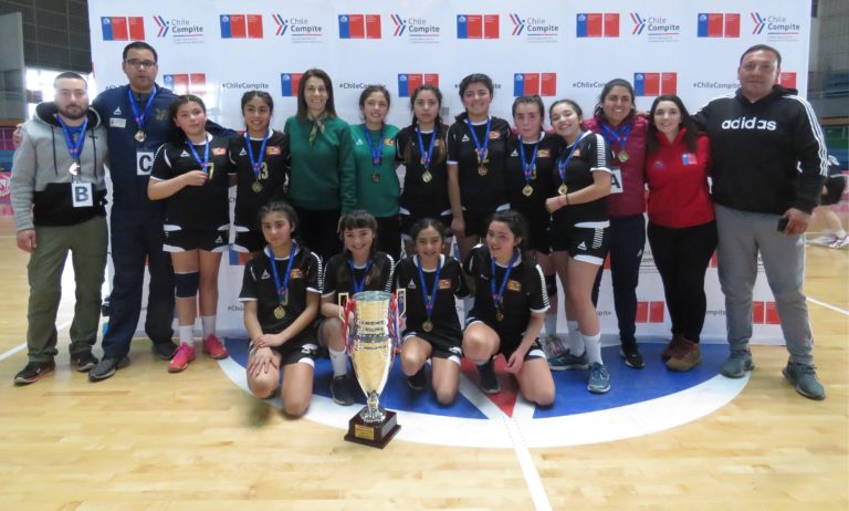 Histórico título regional para el balonmano femenino de Hualañé