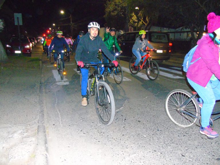 Buenas noticias marcaron la 40º cicletada del primer martes en Curicó