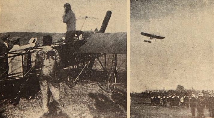 Emilio Castro y su inolvidable vuelo sobre Curicó en 1913