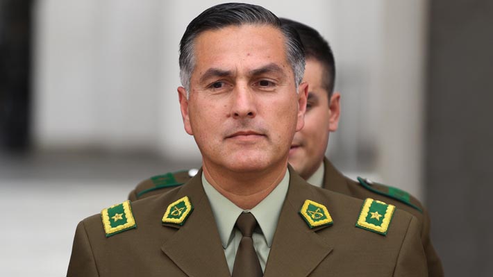 Carabineros confirmó veracidad de audio filtrado de general director Mario Rozas