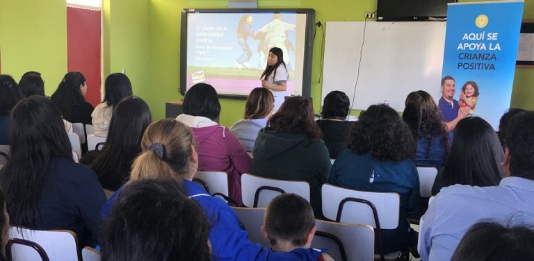 Programa “Triple P” de crianza positiva se realiza en Teno