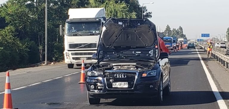 Trabajador extranjero falleció atropellado en la Ruta 5 Sur