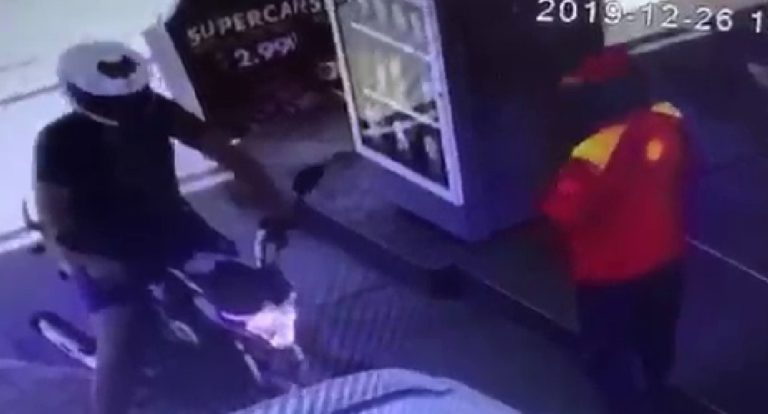 Motorista asaltó a trabajador de estación de combustible en Curicó