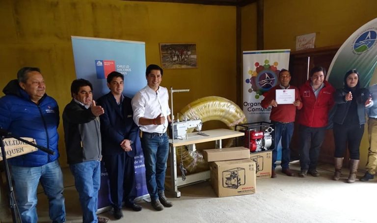 Agrupación de Salineros de Yoncavén recibió recursos de la Subsecretaría de Minería