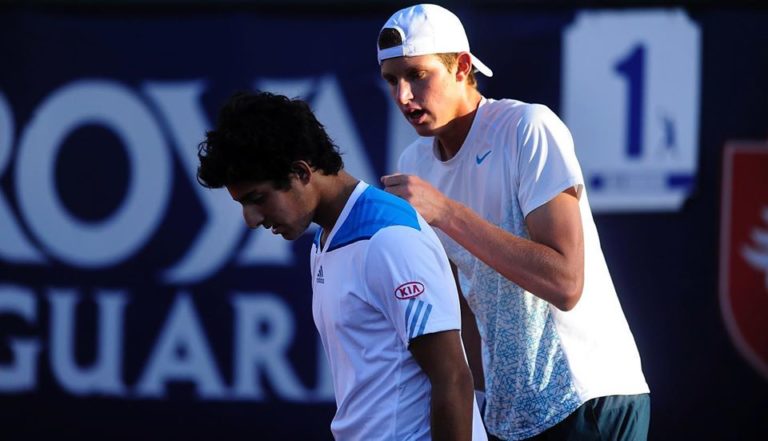 Chile logra salvar un punto ante Francia en la ATP Cup 2020