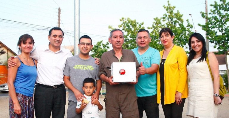 Vecinos de Villa Los Huertos contarán con alarmas comunitarias