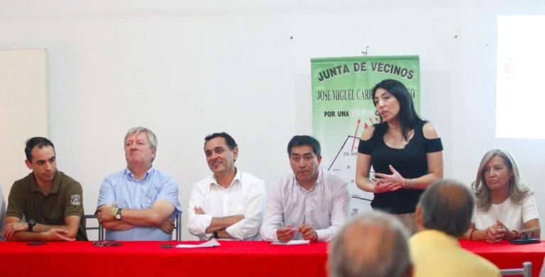 Vecinos de Sarmiento serán beneficiados con nuevas luminarias en calle Volcán Peteroa
