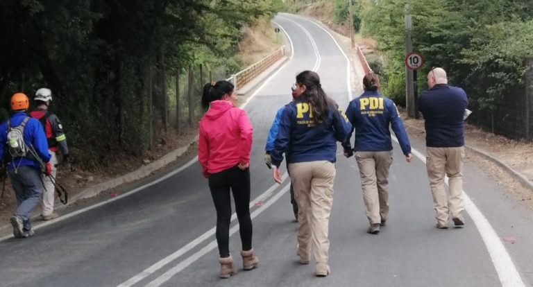 Brigada de Homicidios de la PDI sigue pistas de desaparecido en Potrero Grande