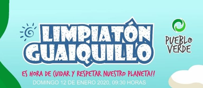 Agrupación Pueblo Verde realizará limpiatón en ribera del Río Guaquillo este domingo