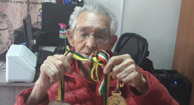 Destacado atleta de Vichuquén está próximo a cumplir 100 años