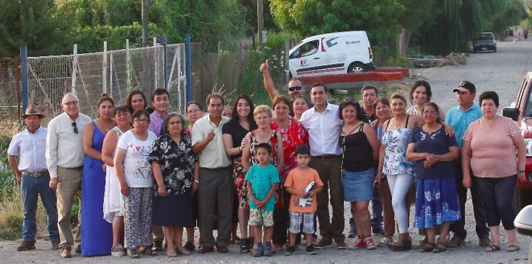 Comenzaron trabajos previos de pavimentación en el callejón El Sauce del sector La Obra de Curicó