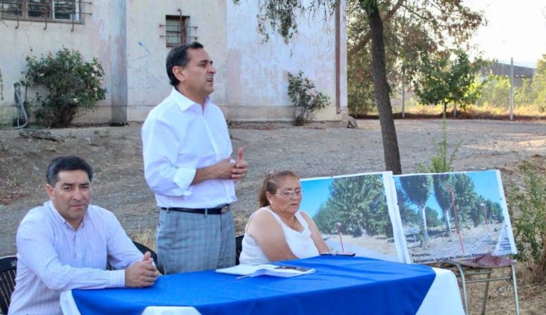 Vecinos ganaron recursos para instalar luminarias en sector de ex estación de trenes en Sarmiento