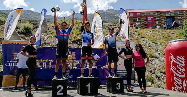 Cristián Arriagada primero en Junior y tercero en la General del Ascenso Nevados de Chillán