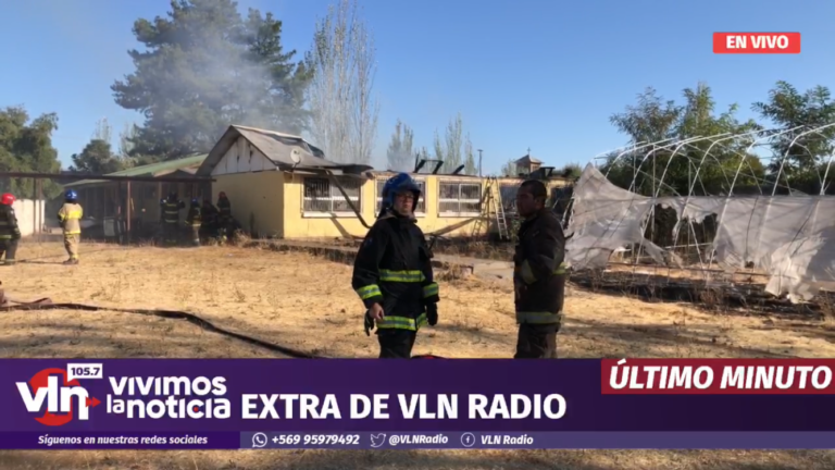 Incendio provoca millonarios daños en Escuela María Olga Figueroa