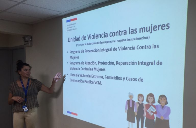 Inspectores de Seguridad Pública de Curicó se capacitaron en temáticas de violencia intrafamiliar