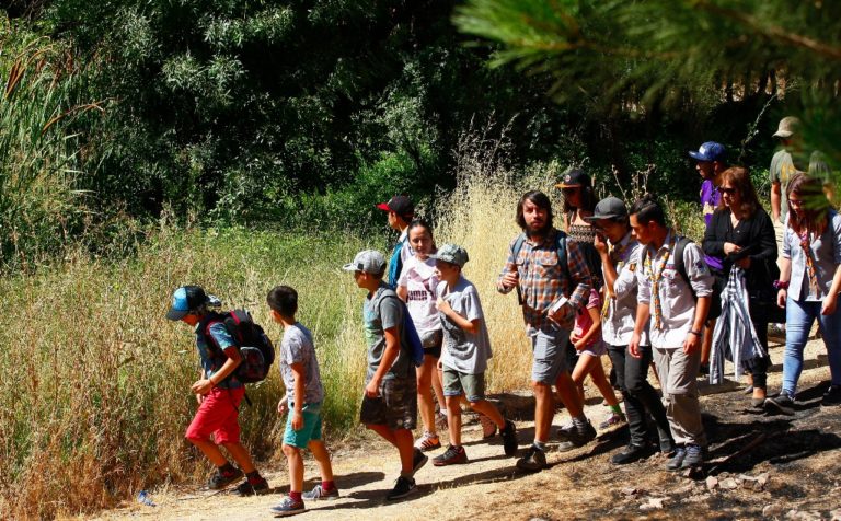 Municipio de Curicó realizó visita guiada al humedal del Cerro Condell
