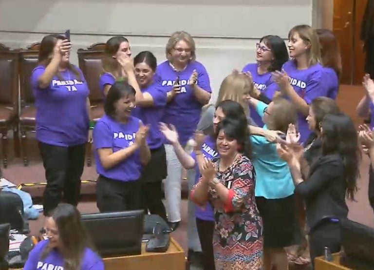 Senado aprueba paridad de género para el proceso constituyente