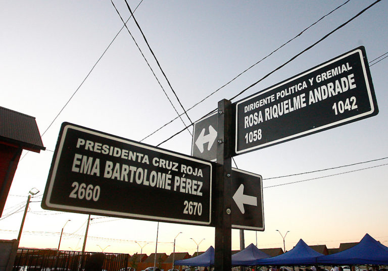 Calles de Villa Don Sebastián de Rauquén llevan nombres de mujeres destacadas de Curicó