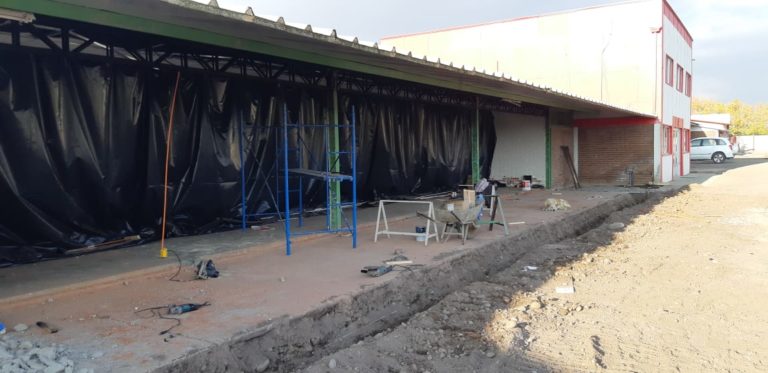 Curicó Unido amplía su gimnasio continuando con su modernización