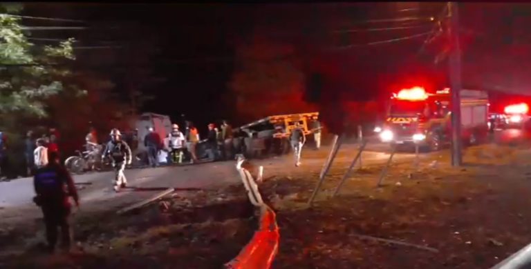 Grave accidente de tránsito frente a Viluco Bajo