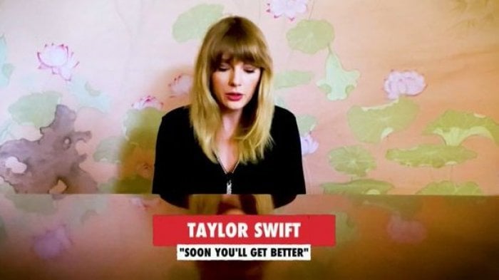 Taylor Swift interpreta la emotiva canción "Soon You'll Get Better" en "One World: Together at Home"