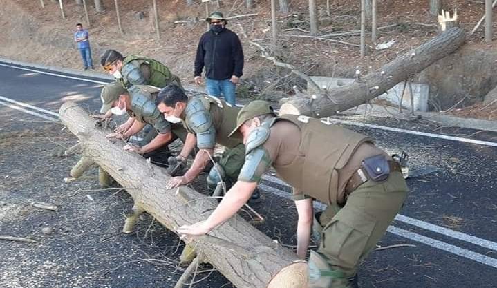 A la justicia vecinos que cortaron camino a Iloca