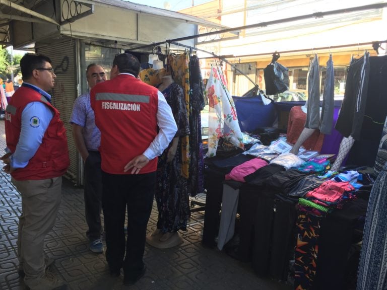 Inspectores realizarán intensa fiscalización en el centro de Curicó