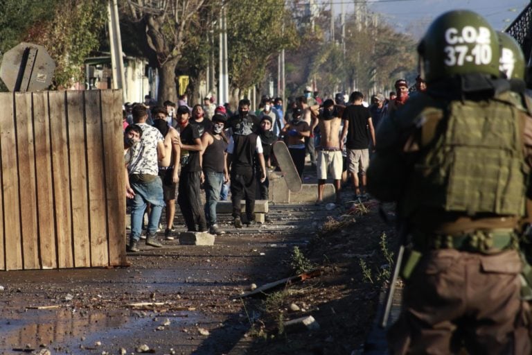 Gobierno presentó querellas criminales por protestas en El Bosque